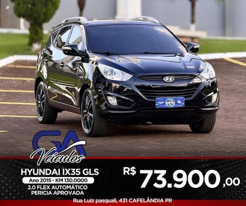 HYUNDAI IX35 2.0 MPFI GLS 16V FLEX 4P AUTOMÁTICO